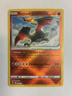 Radiant Charizard Radiant Rare Pokemon Crown Zenith 020/159 - Image 1