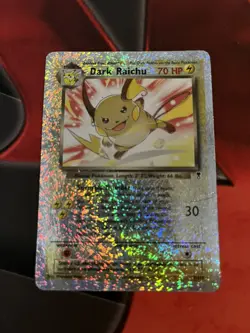 Pokemon Dark Raichu Reverse Foil Damaged Not Mint - Image 1