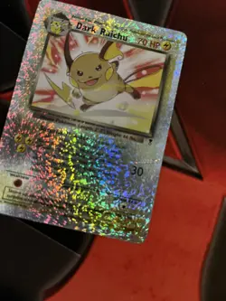Pokemon Dark Raichu Reverse Foil Damaged Not Mint - Image 5