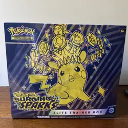 Pokemon Surging Sparks Elite Trainer Box. ETB New Sealed In Hand - Image 1