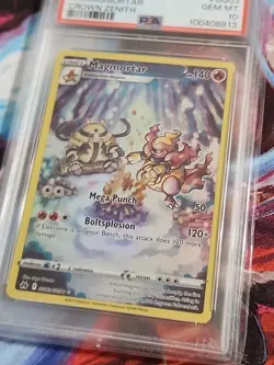 2023 Pokemon SWSH FA/Magmortar Crown Zenith #GG03 PSA 10 Gem Mint Full Art - Image 4
