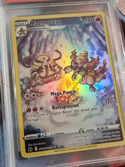 2023 Pokemon SWSH FA/Magmortar Crown Zenith #GG03 PSA 10 Gem Mint Full Art - Image 5