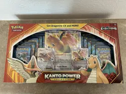 Pokemon TCG Evolutions Kanto Power Box Collection Dragonite & Pidgeot - Image 1