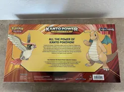 Pokemon TCG Evolutions Kanto Power Box Collection Dragonite & Pidgeot - Image 2