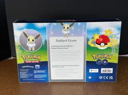 POKEMON GO RADIANT EEVEE PREMIUM COLLECTION BOX FACTORY SEALED - Image 2