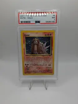 2001 POKEMON NEO REVELATION 6/64 ENTEI -HOLO PSA 7 (NM) - Image 1