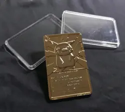1999 Burger King Pokemon- 23k Gold Plated Pikachu - Nintendo - Case - Image 2