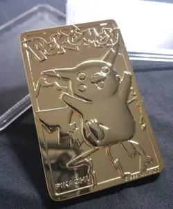 1999 Burger King Pokemon- 23k Gold Plated Pikachu - Nintendo - Case - Image 4