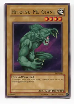 Yu-Gi-Oh! Hitotsu Me Giant Common englisch LOB-002 Hitotsu Me Riese - Image 1