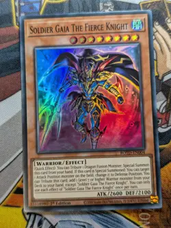 Soldier Gaia the Fierce Knight ROTD-EN004 Super Rare - Image 1