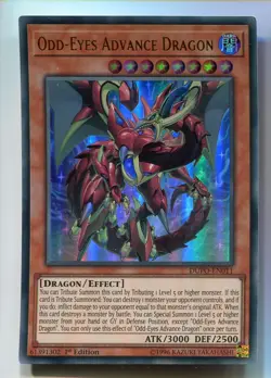 Yu-Gi-Oh! Odd Eyes Advance Dragon Ultra Rare englisch DUPO-EN011 Vorstoßdrache - Image 1