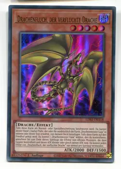 Yu-Gi-Oh! Drachenfluch der Verfluchte Drache Ultra Rare LDS1-DE118 - Image 1