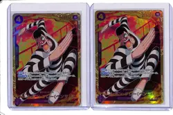 (2) Lot 2024 One Piece Japanese Memorial Collection Mr.2.Bon.Kurei #EB01-061 SEC - Image 1