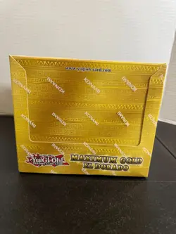 Yu-Gi-Oh Maximum Gold El Dorado Factory Sealed Display 1st Edition A1W2 B - Image 2