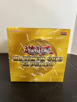 Yu-Gi-Oh Maximum Gold El Dorado Factory Sealed Display 1st Edition A1W2 B - Image 3