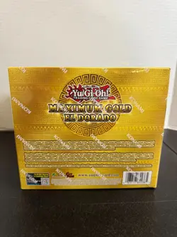 Yu-Gi-Oh Maximum Gold El Dorado Factory Sealed Display 1st Edition A1W2 B - Image 4