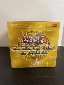 Yu-Gi-Oh Maximum Gold El Dorado Factory Sealed Display 1st Edition A1W2 B - Image 5