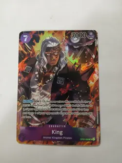 One Piece TCG King OP01-096 SR Romance Dawn, Parallel Alt Art, English Edition - Image 1