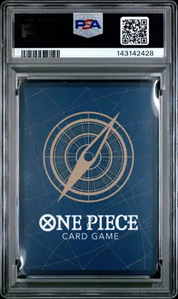 2025 ONE PIECE JPN CARRYING ON HIS WILL WANTED ALT ART #118 GOL D. ROGER PSA 10 - Image 2