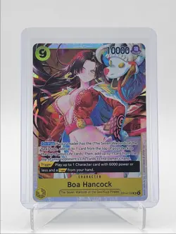 BOA HANCOCK 2026 ONE PIECE THE AZURE SEA'S SEVEN SUPER RARE #OP14-112 Q6736 - Image 1