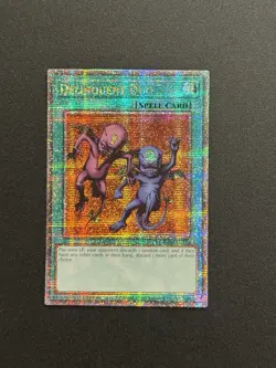 2025 YUGIOH RA04 QCR SECRET RARE DELINQUENT DUO NM 💫 - Image 1