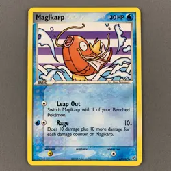 Magikarp 64/107 EX Deoxys Regular Common Pokemon Card Vintage 2005 English NM - Image 1