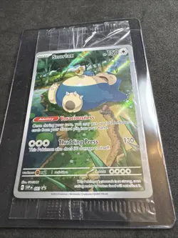 Snorlax SVP EN 051 Black Star Promo Scarlet & Violet Pokemon 151 Card - SEALED - Image 1