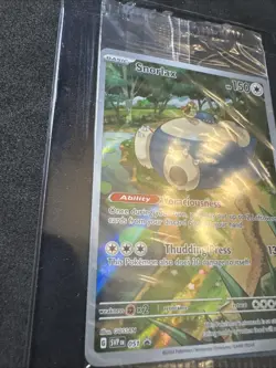 Snorlax SVP EN 051 Black Star Promo Scarlet & Violet Pokemon 151 Card - SEALED - Image 2