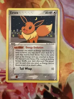 Eevee 55/115 EX Unseen Forces Common Pokemon TCG Card LP/NM - Image 1