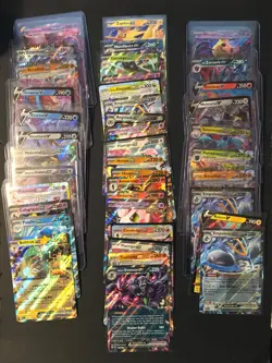Lot of 40, Pokemon ex Cards Full Art Rare Lot Team Rocket's Mewtwo Zapdos... - Image 1