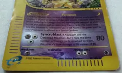 Alakazam 33/165 Reverse Holo Expedition Base Set Pokemon Card Mod Play - Image 2