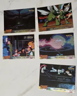 Topps Pokemon Mewtwo Strikes Back & Pikachus Vacation Lot Of 85 Cards - Image 5