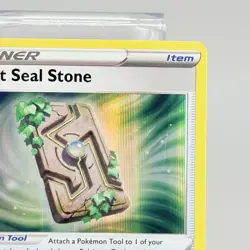 Forest Seal Stone 156/195 Holo Rare Silver Tempest Pokemon Card 2022 LP - Image 3