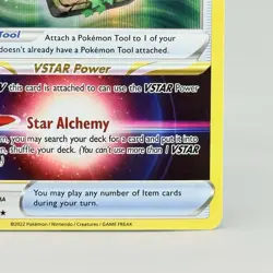 Forest Seal Stone 156/195 Holo Rare Silver Tempest Pokemon Card 2022 LP - Image 4