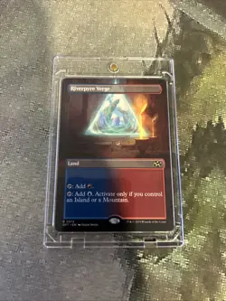 MTG Riverpyre Verge (Borderless) - Aetherdrift (DFT) #372 Magic the Gathering - Image 4