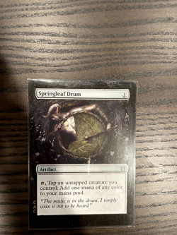 Springleaf Drum (Extended Altered Art, Acrylic Paint) - Image 1