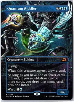 Quantum Riddler (Borderless) Edge of Eternities Foil - Image 1