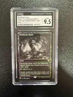 MTG Deathcap Glade Innistrad: Double Feature 528 Regular Rare CGC 9.5 - Image 1