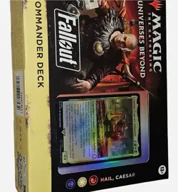 Magic The Gathering - Universes Beyond - Fallout Commander Deck - Hail Caesar - Image 1