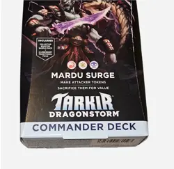 New/Sealed MTG Tarkir Dragonstorm Commander Deck - Mardu Surge - Image 1