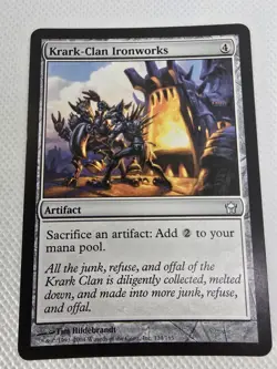 Wizards Krark-Clan Ironworks 2004 134/165 Artifact Regular Tim Hildebrandt MTG - Image 1