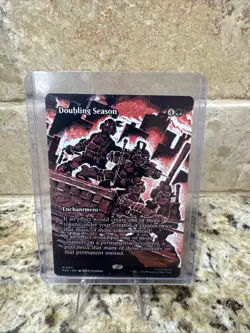 Doubling Season (Borderless) Teenage Mutant Ninja Turtles MTG - Not Foil - Image 1