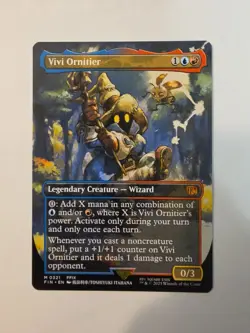 MTG - NM - Vivi Ornitier (Borderless) - FINAL FANTASY (FIN) - #321 - Regular - Image 1