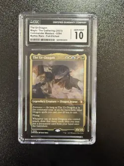 THE UR-DRAGON Commander Masters Foil Mythic CGC 10 MTG Nostalgium - Image 1