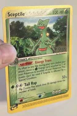 Sceptile 20/109 Ruby and Sapphire Regular Rare Vintage Pokemon TCG LP - Image 2