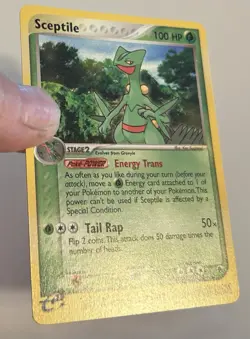Sceptile 20/109 Ruby and Sapphire Regular Rare Vintage Pokemon TCG LP - Image 3