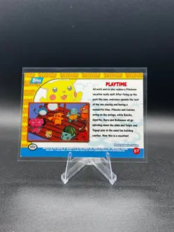 Topps Pokemon TCG Playtime Pokemon Topps Pikachu's Vacation 57 - Image 2