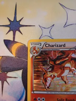 Pokemon TCG Legendary Treasures Charizard Holo Rare Card 19/113 LP Condition - Image 2
