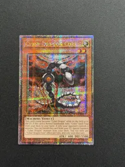 2025 YUGIOH RA04 QCR SECRET RARE CYBER DRAGON CORE NM 💫 - Image 1