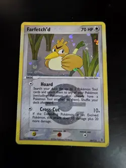 Pokemon TCG Farfetch'd 23/112 Reverse Holo EX FireRed & LeafGreen 2004 - Image 1